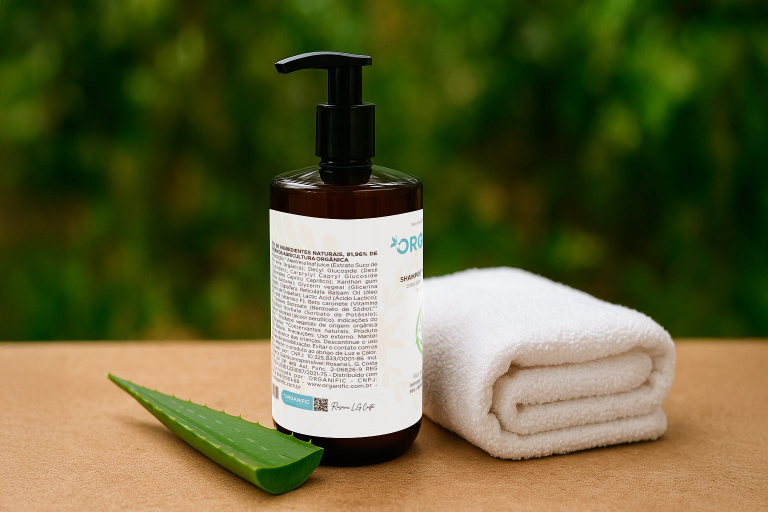 Shampoo natural neutro sem perfume 250g - Organific