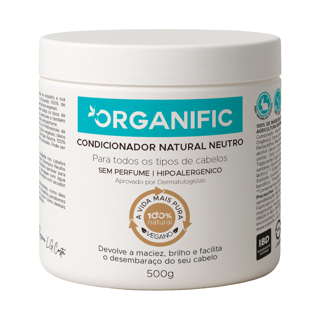 Condicionador natural neutro sem perfume 500g - Organific