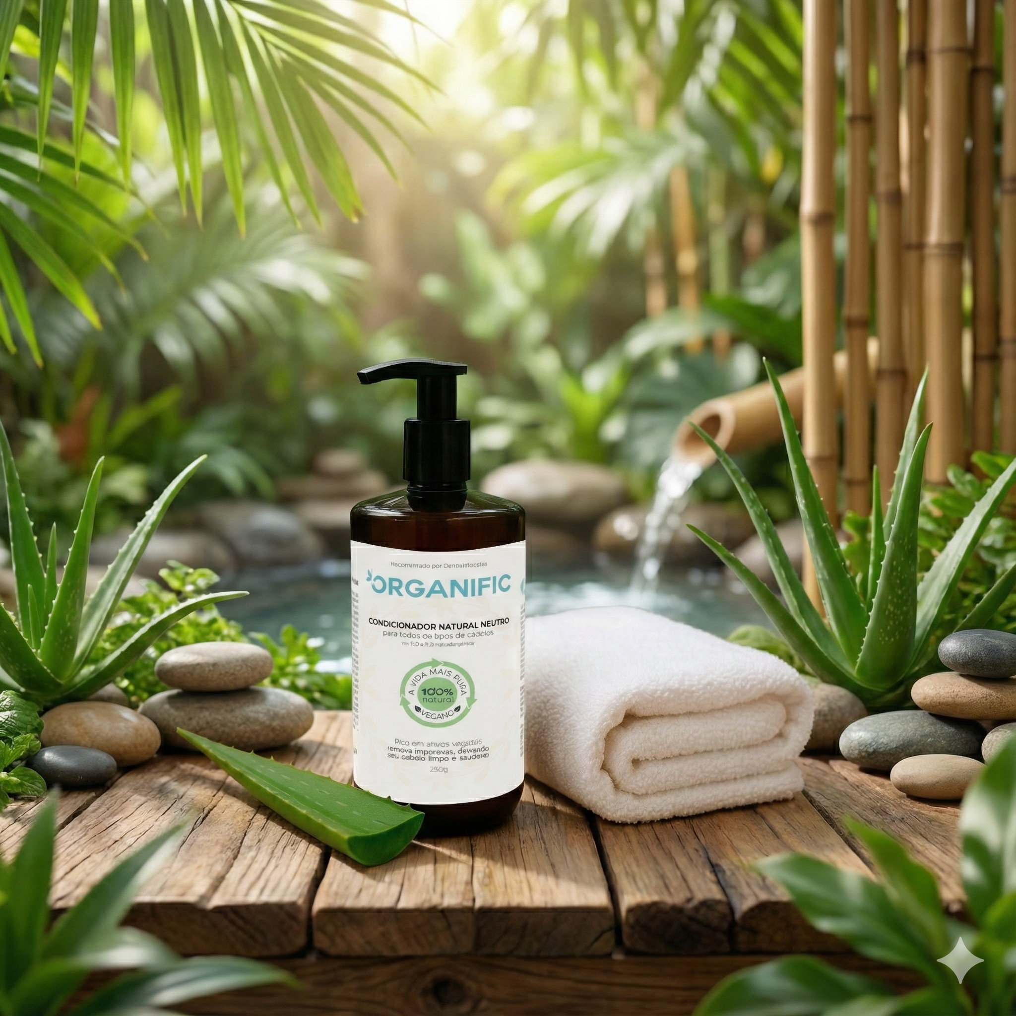 Condicionador natural neutro sem perfume 250g - Organific