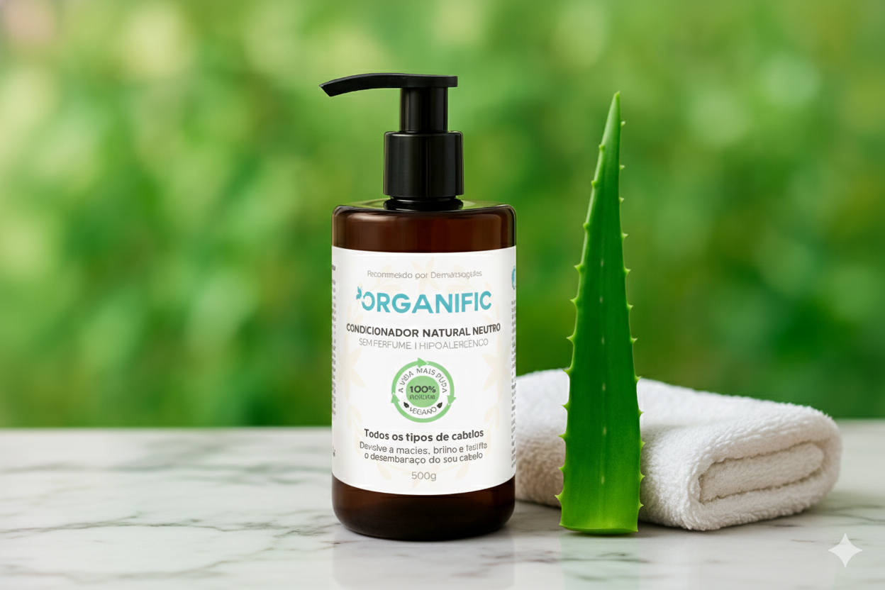 Condicionador natural neutro sem perfume 500g - Organific